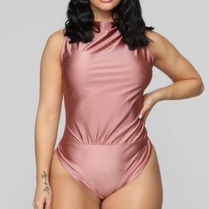 Fashion Nova High Neck Bodysuit
